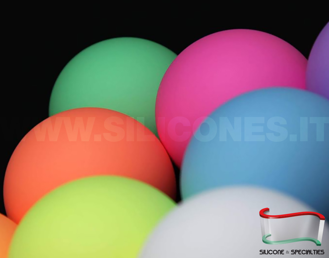 SFERE IN SILICONE